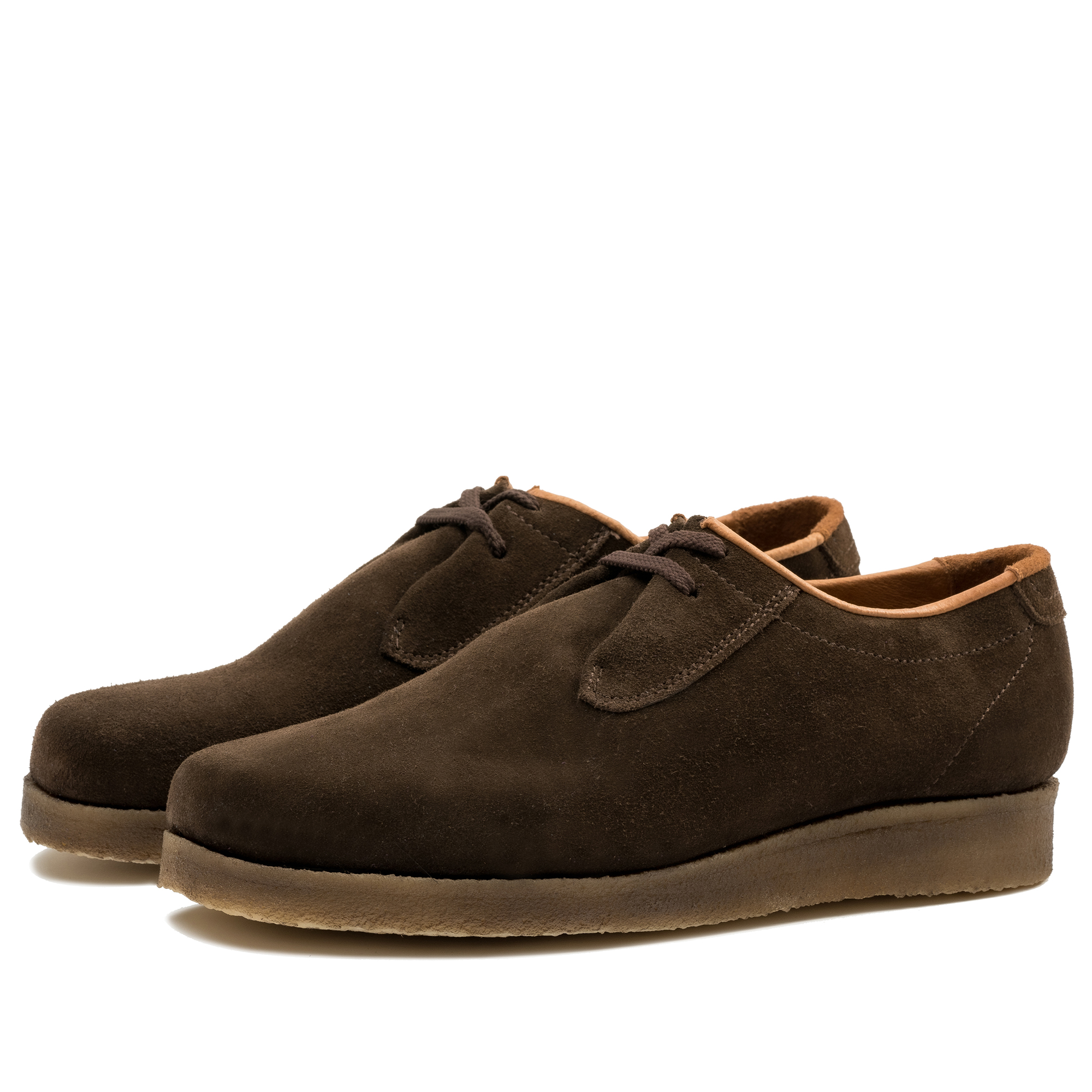 P500 Padmore & Barnes Original Sports Shoe - Brown Suede