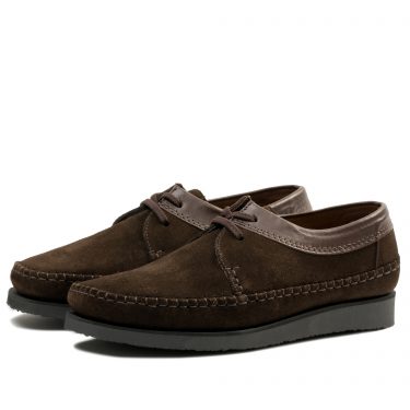 M387R Padmore & Barnes Willow Lite – Brown Suede With Black Sole