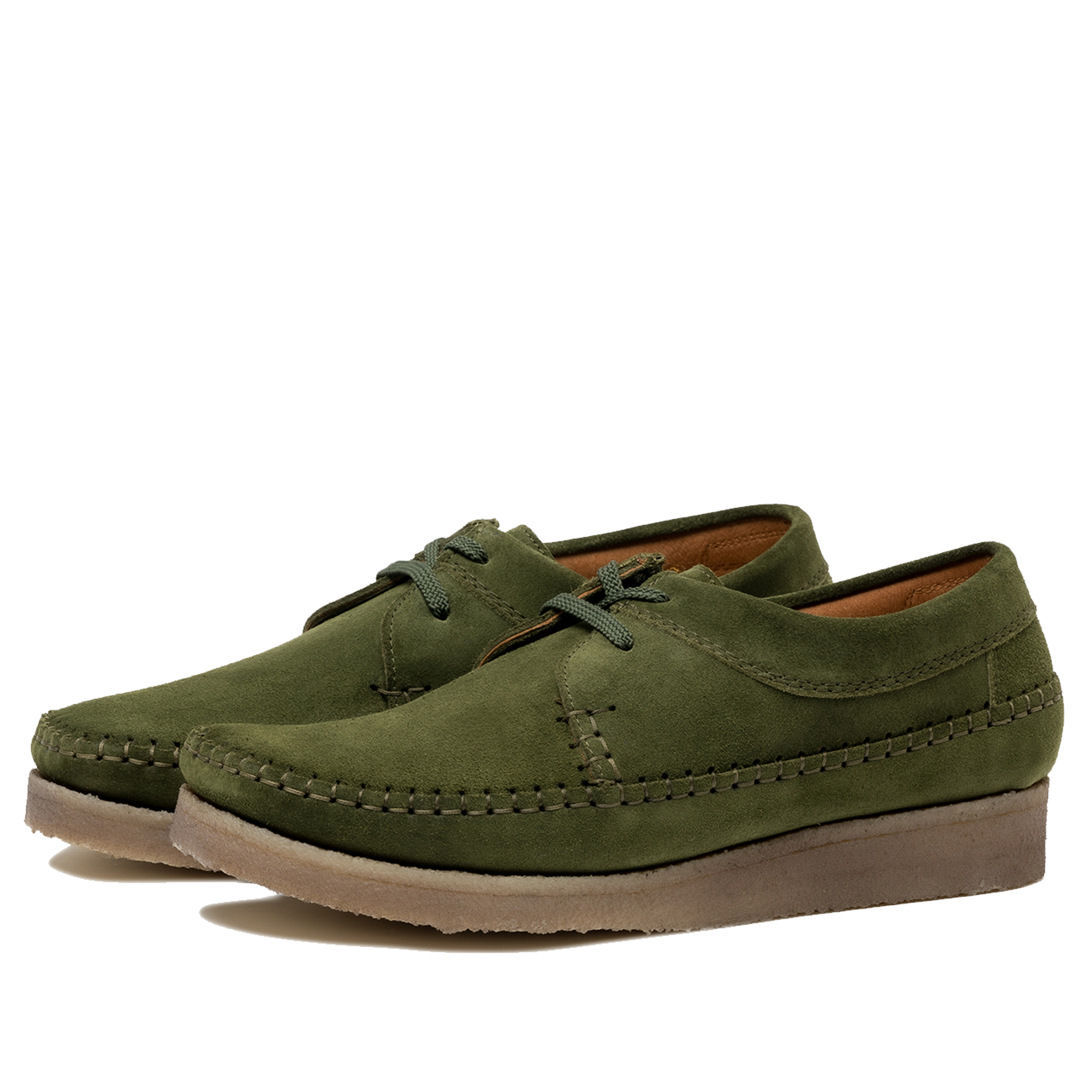 M387 Padmore & Barnes Willow – Kelp Suede – Padmore & Barnes