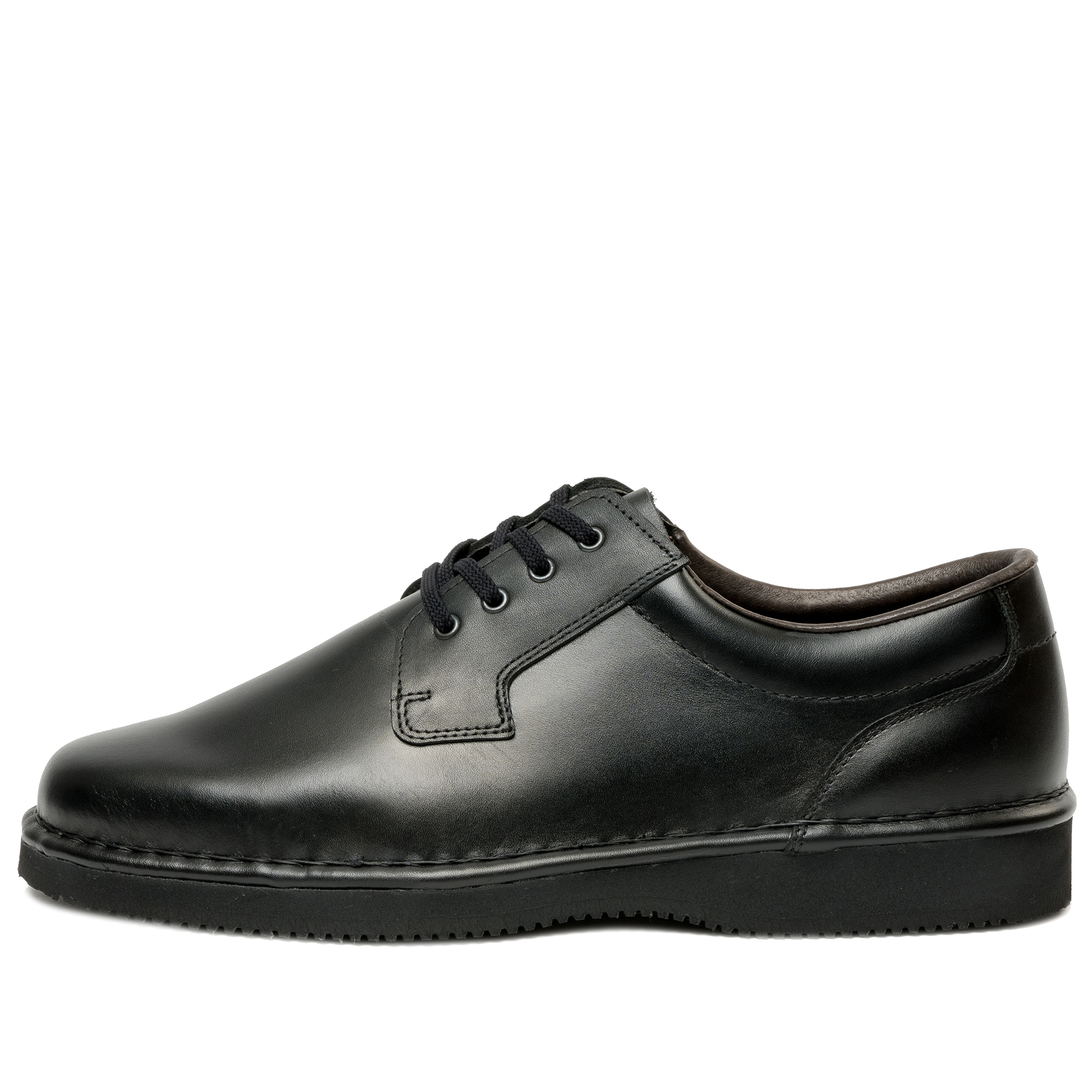 M999 Padmore & Barnes Walker – Black Leather – Padmore & Barnes