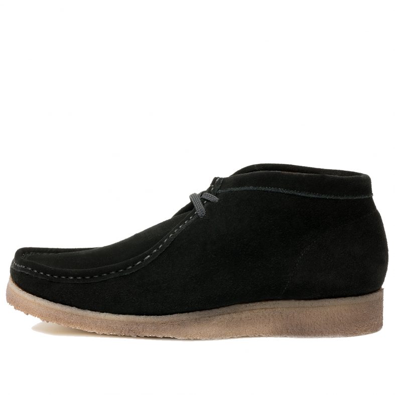 P404 Padmore & Barnes Original Boot – Black Suede – Padmore & Barnes