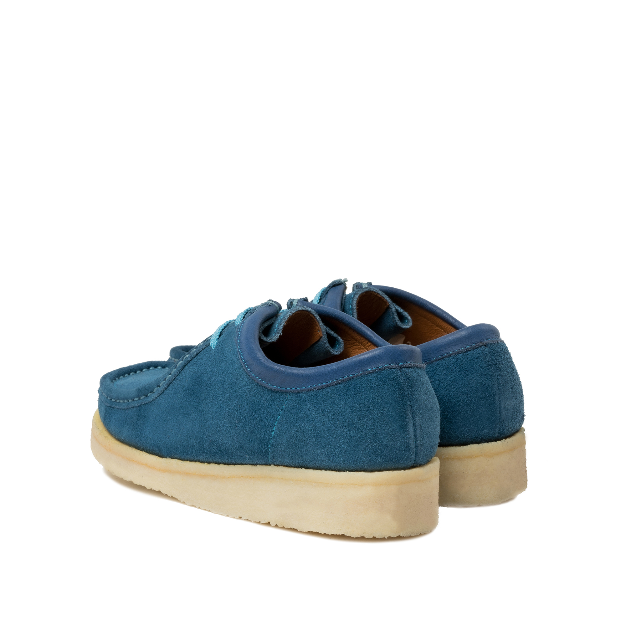 P104 The Original Padmore & Barnes Iconic Style – Blue Suede – Padmore ...