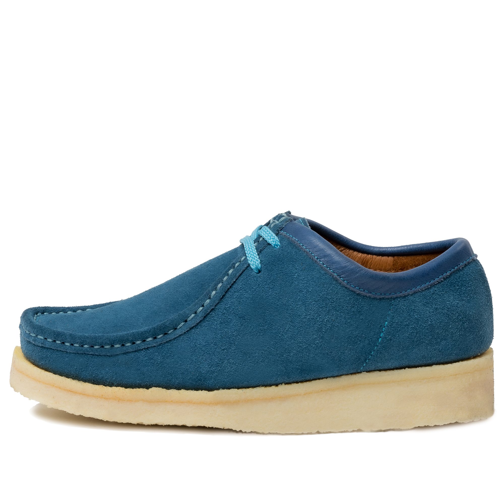 P104 The Original Padmore & Barnes Iconic Style – Blue Suede – Padmore ...