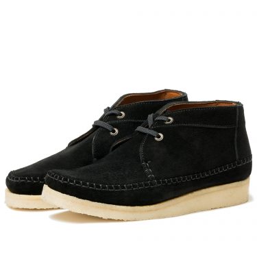 P700 Padmore & Barnes Willow Boot – Black Suede DISABLED