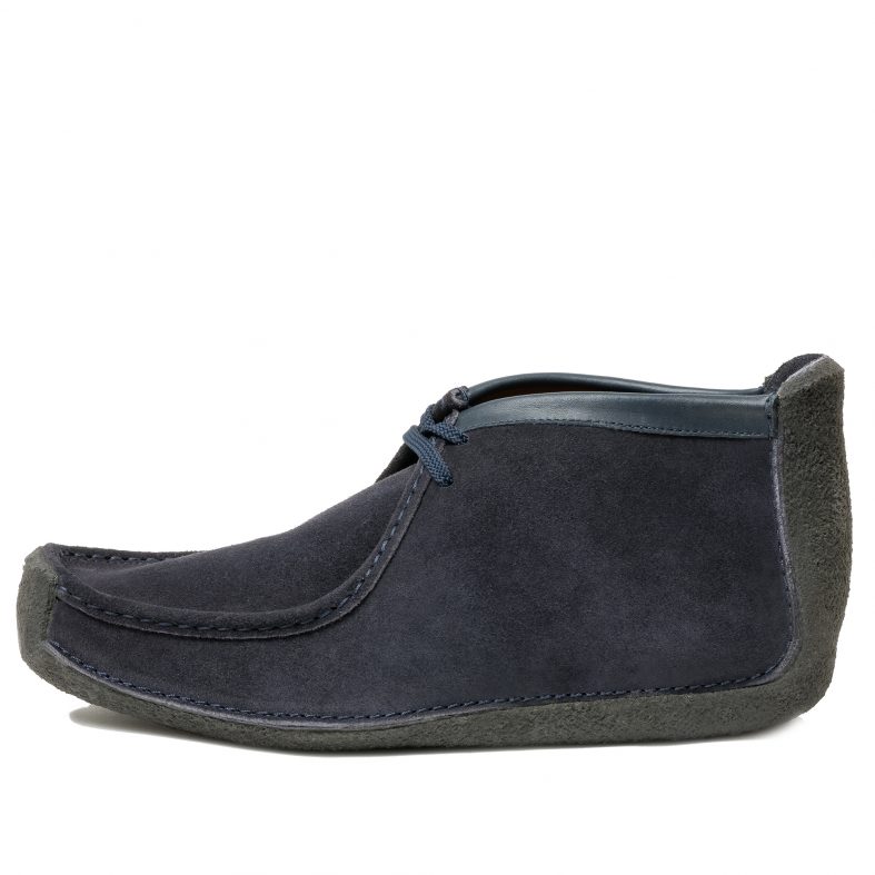 M490 Padmore & Barnes – Navy Suede – Padmore & Barnes