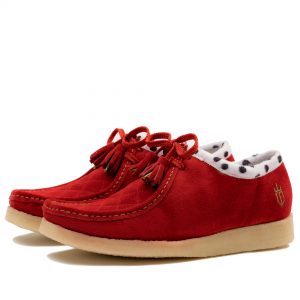Limited Edition P204 Padmore & Barnes X Kwills - Red Suede