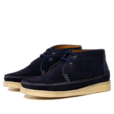 P700 Padmore & Barnes Willow Boot – Navy Suede