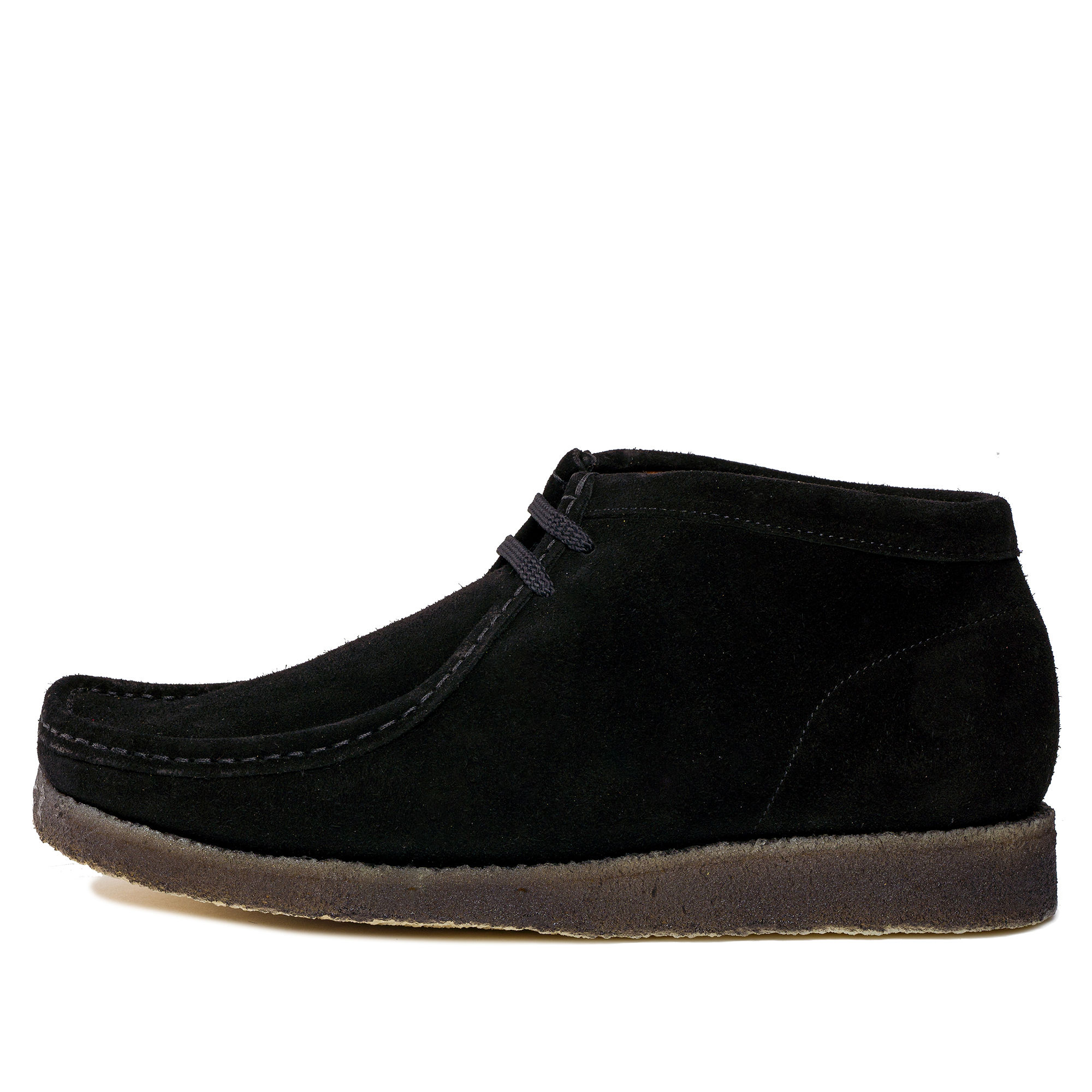 P404 Padmore & Barnes Original Boot - Black Suede With Dark Sole