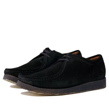 P204 The Original Padmore & Barnes Iconic Style – Black Suede/Dark Sole