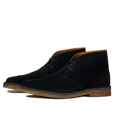 M249 Padmore & Barnes Chukka Boot – Black Suede