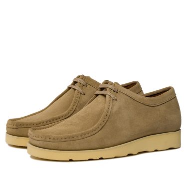 P205 Padmore & Barnes Original Shoe – Taupe Suede With Vibram Morflex Sole