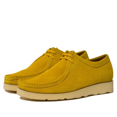 P205 Padmore & Barnes Original Shoe – Yellow Suede With Vibram Morflex Sole