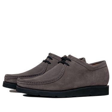 P205 Padmore & Barnes Original Shoe – Grey Suede With Vibram Morflex Sole