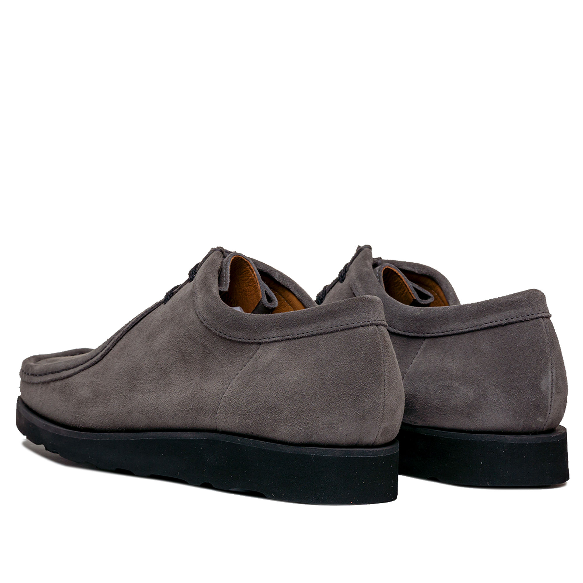 P205 Padmore & Barnes Original Shoe – Grey Suede With Vibram Morflex ...