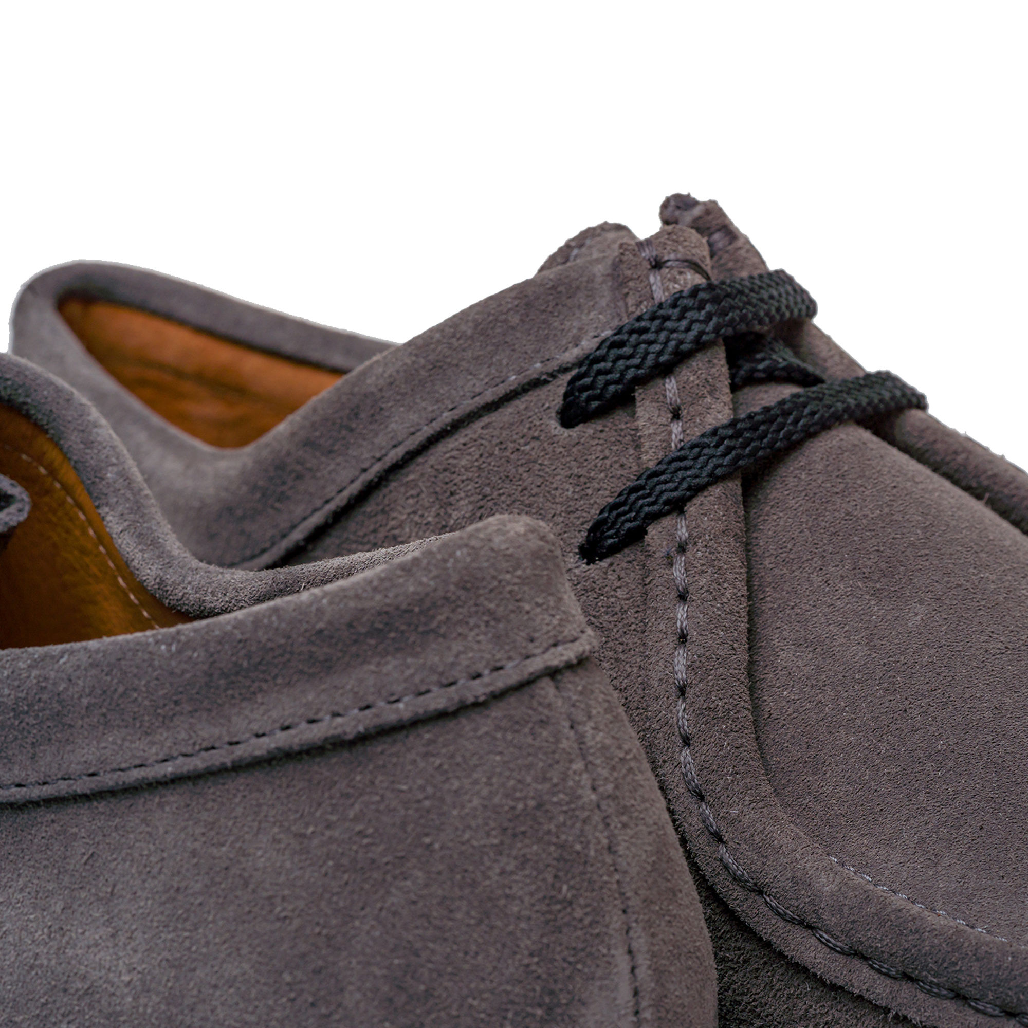 P205 Padmore & Barnes Original Shoe - Grey Suede With Vibram Morflex Sole