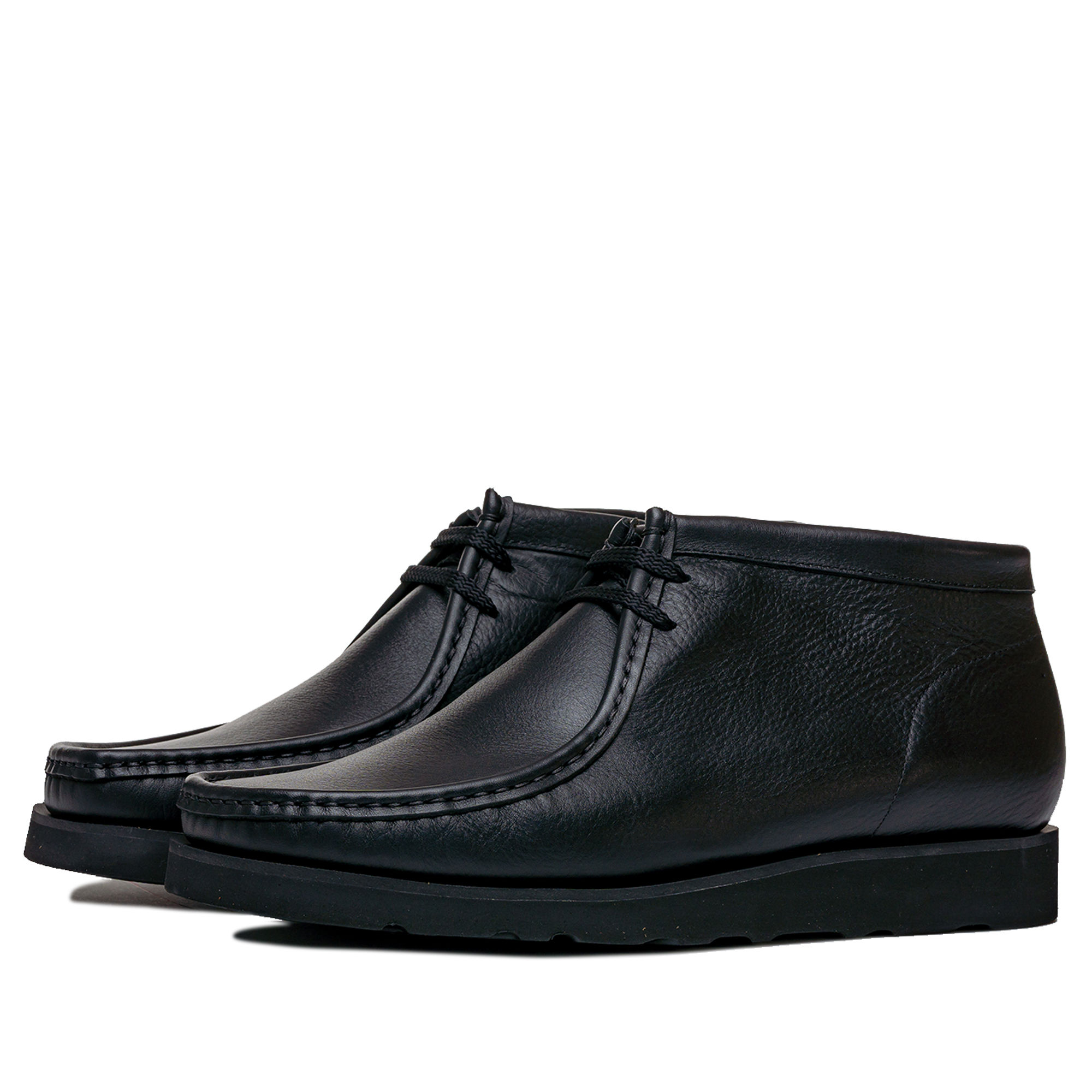 P405 Padmore & Barnes Original Boot – Black Leather With Vibram Morflex ...