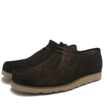 P205 Padmore & Barnes Original Shoe – Brown Nappy Suede With Vibram Morflex Sole