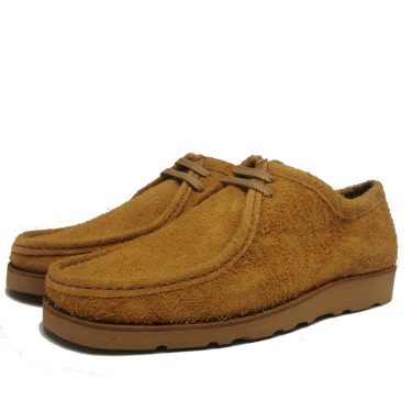 P205 Padmore & Barnes Original Shoe – Tan Nappy Suede With Vibram Morflex Sole