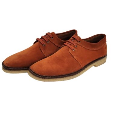 NEW 4260 Padmore & Barnes Shannon Shoe – Brown Suede